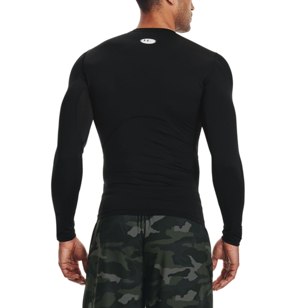 Under Armour HeatGear Compression Men's Tennis Shirt - Black
