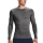 Under Armour HeatGear Compression Maglia - Carbon Heather/Black