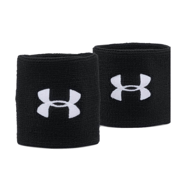 Muñequeras Tenis Under Armour Performance Munequeras Cortas  Black 1276991001