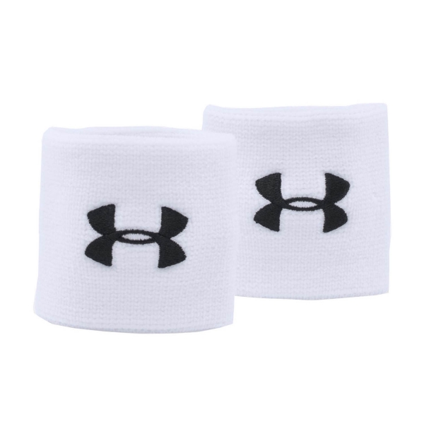 Tennis Wristbands Under Armour Performance Small Wristbands  White 1276991100