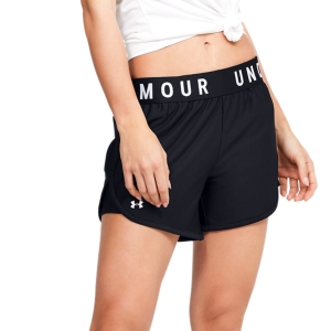 Faldas y Shorts Under Armour Play Up 5in Shorts  Black/White 13557910001