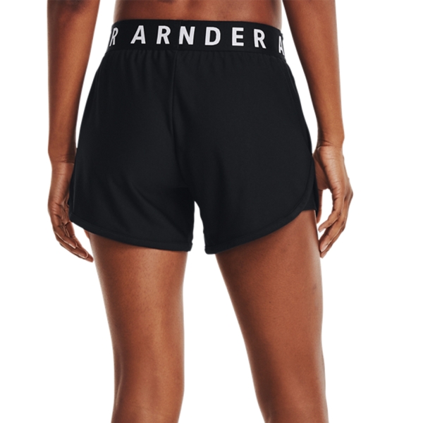 Under Armour Play Up 5in Shorts - Black/White