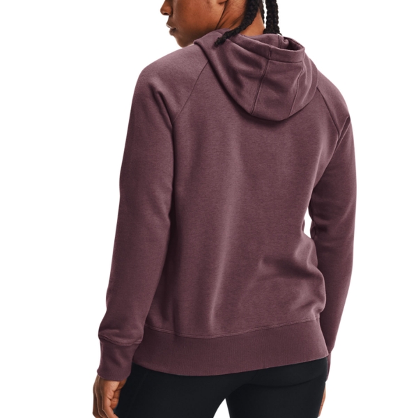 Under Armour Rival Women's Tennis Hoodie - Ash Plum/Black