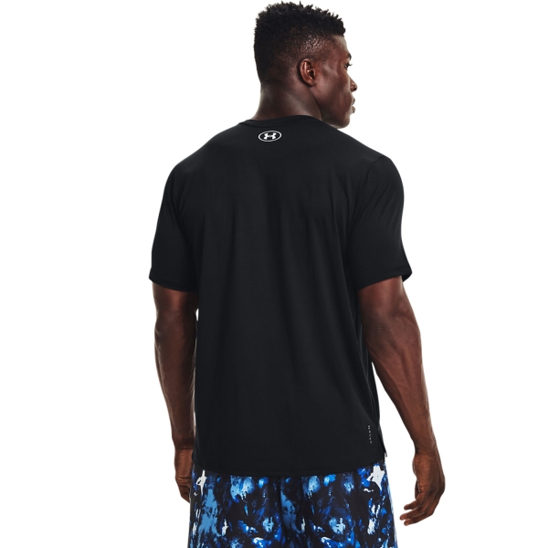 Under Armour Rush Energy T-Shirt - Black/White