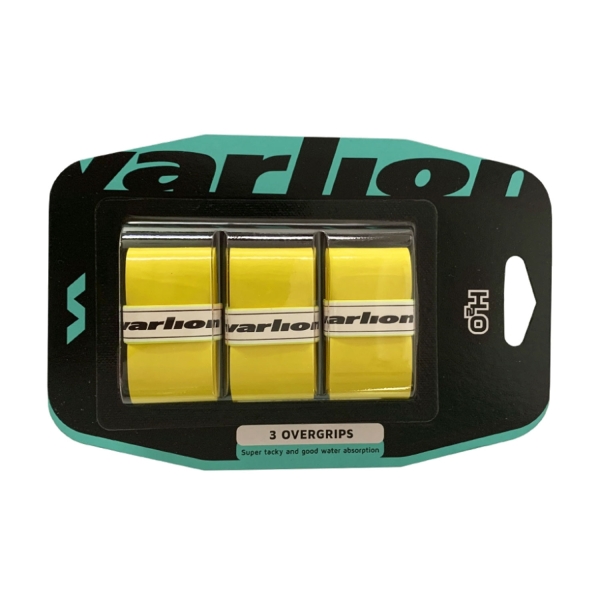 Padel Accessories Varlion H2O x 3 Overgrip  Yellow ACCRAA200300303