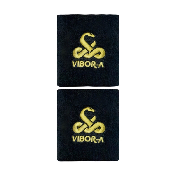 Tennis Wristbands ViborA Logo Small Wristbands  Nero 0013709