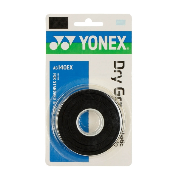 Sobregrip Yonex Dry Grap Overgrip x 3  Nero AC140EXN