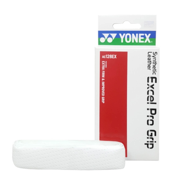 Replacement Grip Yonex Excel Pro Grip  White AC128EXB