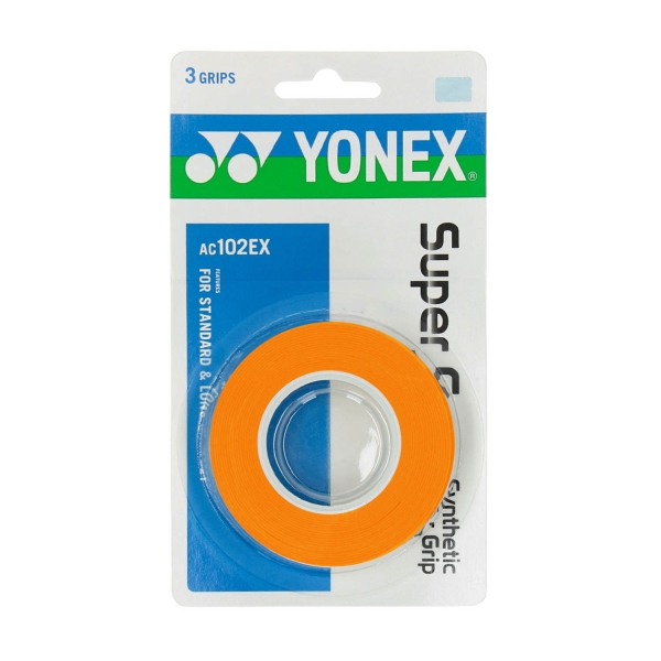 Sobregrip Yonex Super Grap Overgrip x 3  Orange 5027000A