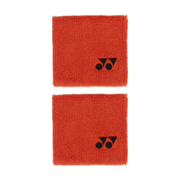 Tennis Wristbands Yonex Logo Small Wristband  Orange AC489EXA
