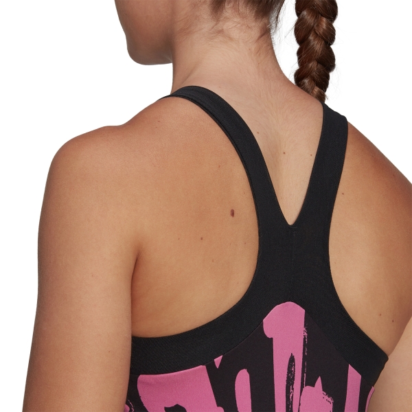 adidas New York Tank - Black/Semi Pulse Lilac