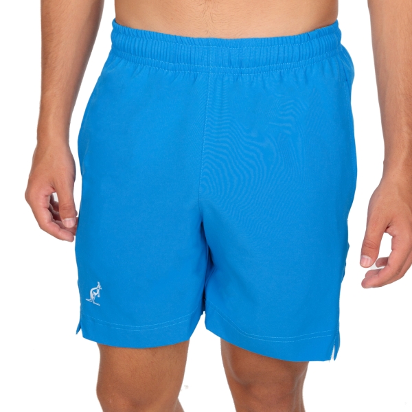Pantaloncini Tennis Uomo Australian Australian Slam Logo 7in Shorts  Blu Capri  Blu Capri TEUSH0002626