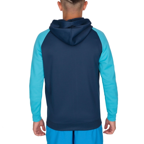 Joma Academy IV Hoodie - Navy/Fluor Turquoise