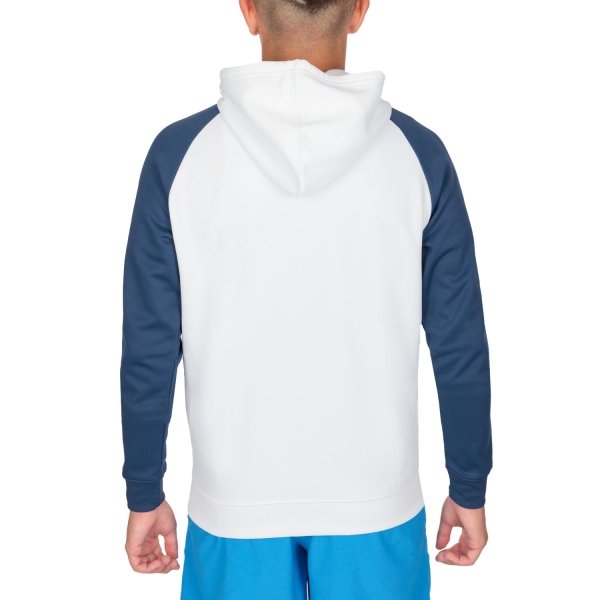 Joma Academy IV Hoodie - White/Navy