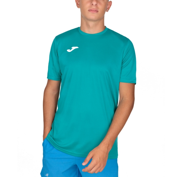 Camisetas de Tenis Hombre Joma Combi Camiseta  Green 100052.422