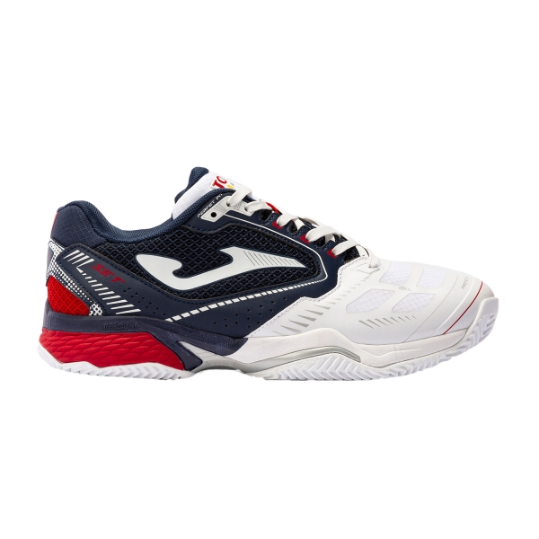 Men`s Tennis Shoes Joma Set Clay  White/Navy TSETS2202P