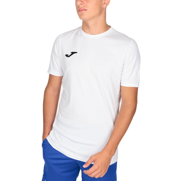Joma SHIRT SHORT SLEEVE MAN TIGER VI WHITE BLACK KÖYNƏK