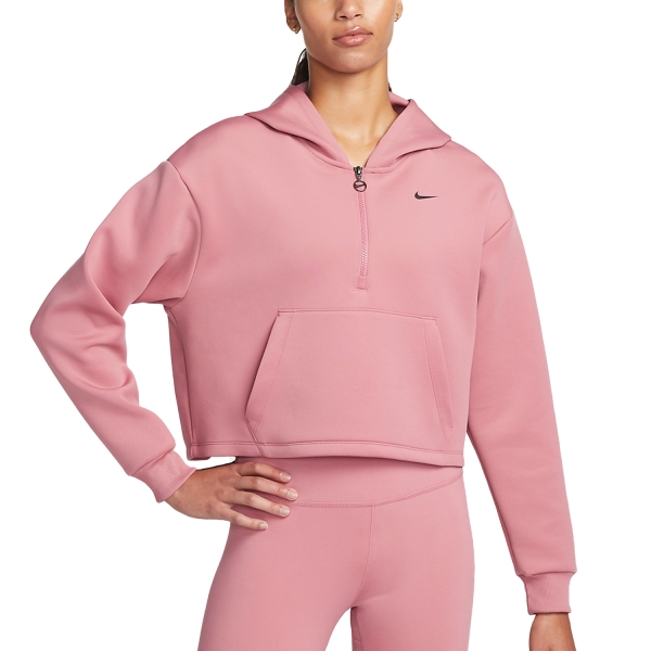 Nike Dri FIT Performance Women s Tennis Hoodie Desert Berry