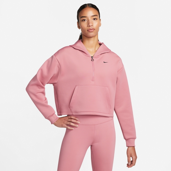 Nike Dri-FIT Performance Women's Tennis Hoodie - Desert Berry