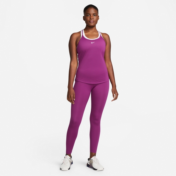 Nike Performance ONE - Leggings - viotech hyper pink/purple - Zalando.de