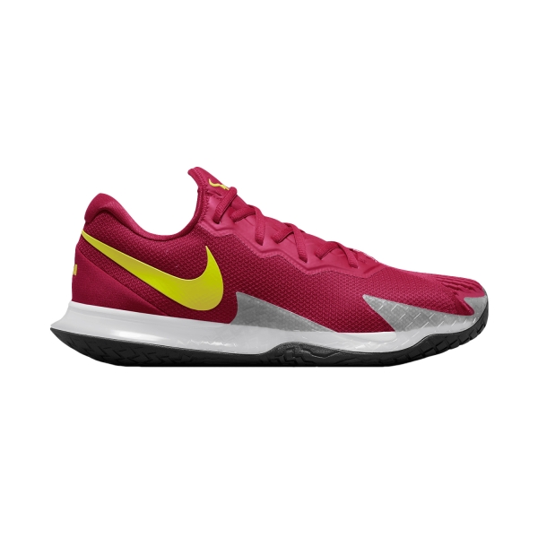 Nike Air Zoom Vapor Cage 4 Rafa HC - Mystic Hibiscus/Yellow Strike/White