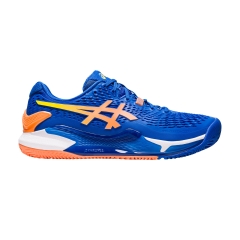 Asics Gel Resolution 9 Clay - Tuna Blue/Sun Peach