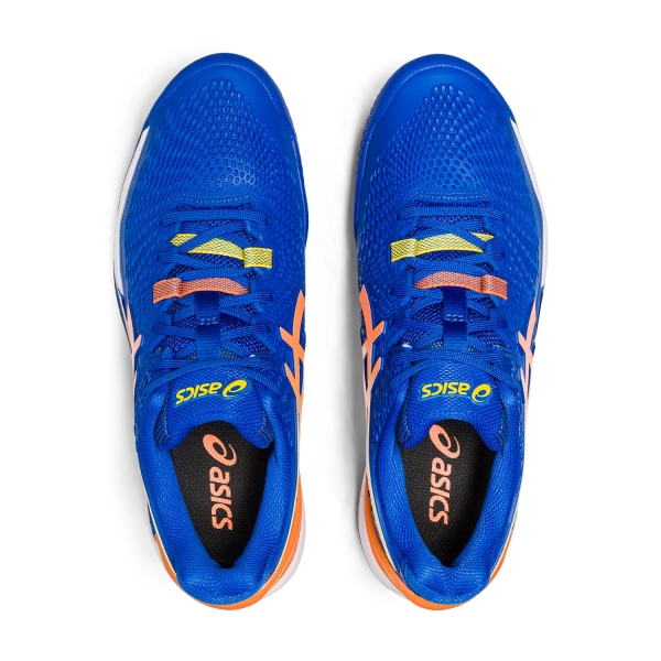 Asics Gel Resolution 9 Clay - Tuna Blue/Sun Peach