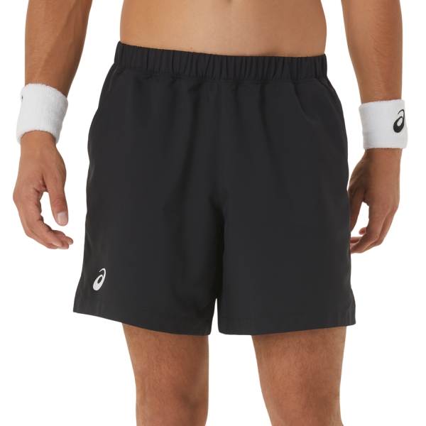 Pantaloncini Tennis Uomo Asics Asics Court 7in Shorts  Performance Black  Performance Black 2041A260001