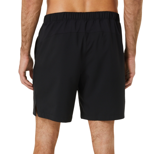 Tennis - Black Asics Court Shorts 9in Men\'s Performance