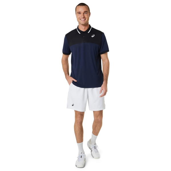 Asics Court 9in Shorts - Brilliant White