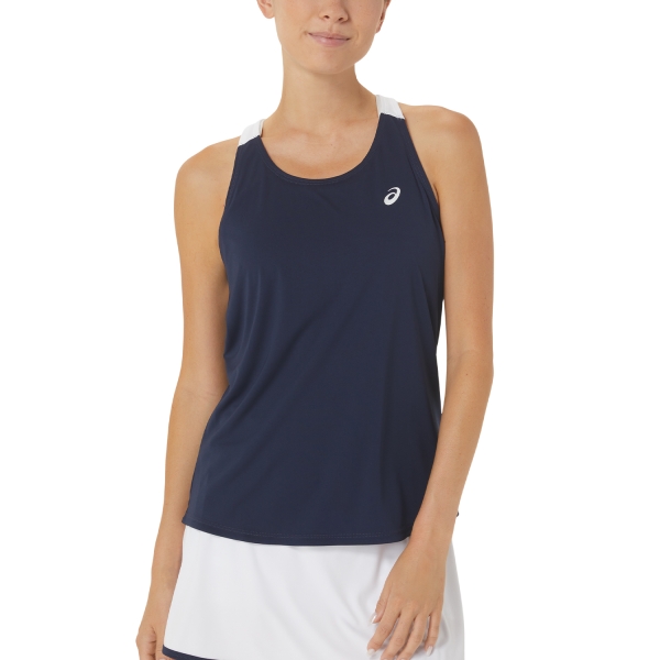 Top de Tenis Mujer Asics Court Top  Midnight/Brilliant White 2042A261402