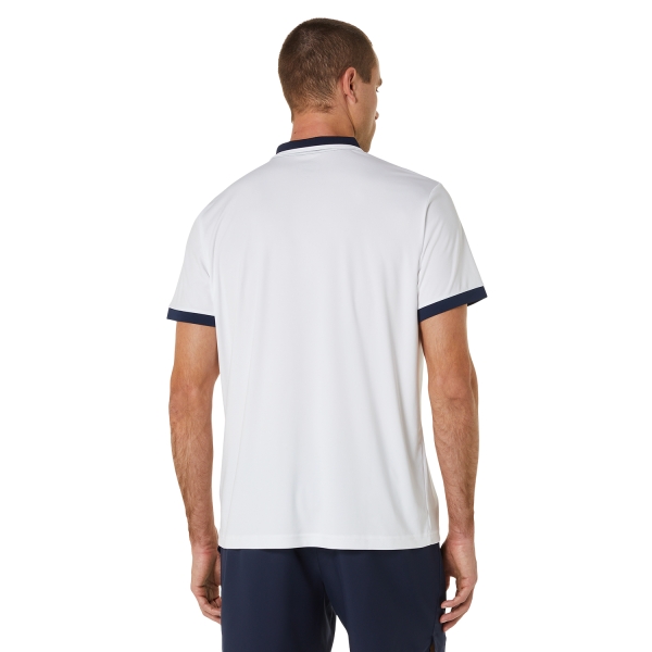 Asics Court Polo - Brilliant White/Midnight