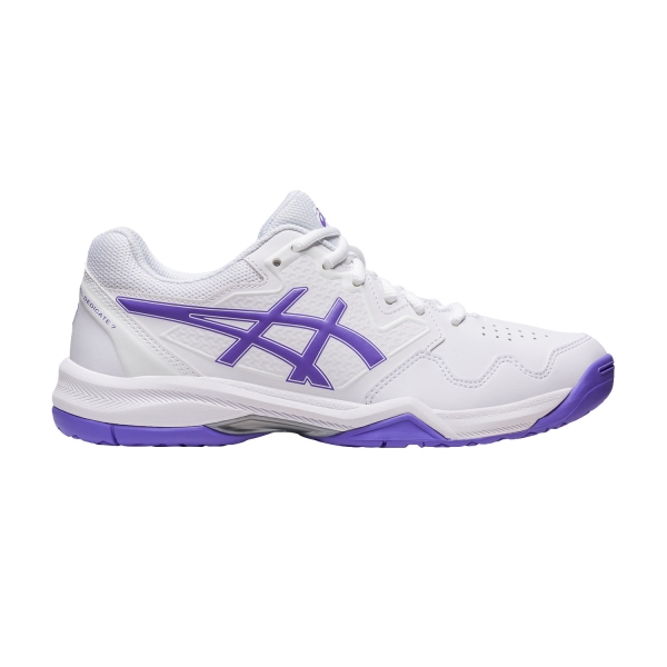 ASICS Women&s Gel-Dedicate 6 Tennis Shoes - White/Silver, 11