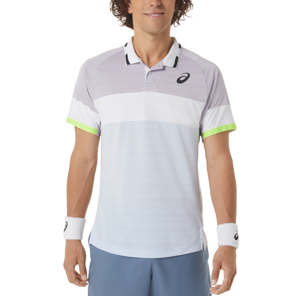 Polo Tennis Uomo Asics Match Polo  Dusk Violet/Soft Sky 2041A246501