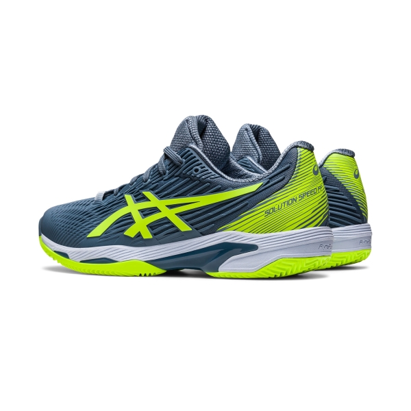 Asics Solution Speed FF 2 Clay - Steel Blue/Hazard Green