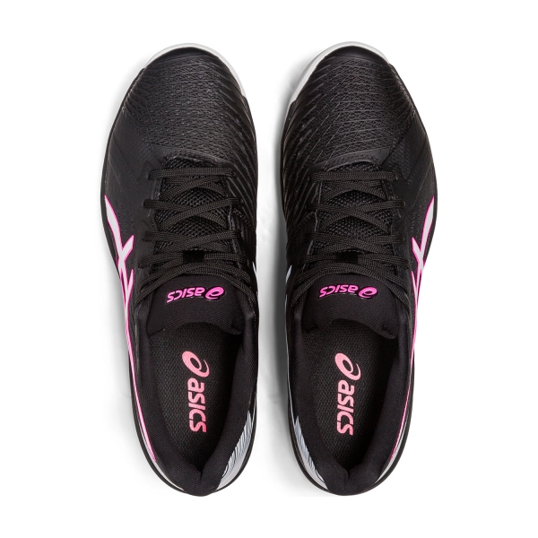 Asics Solution Swift FF Clay - Black/Hot Pink