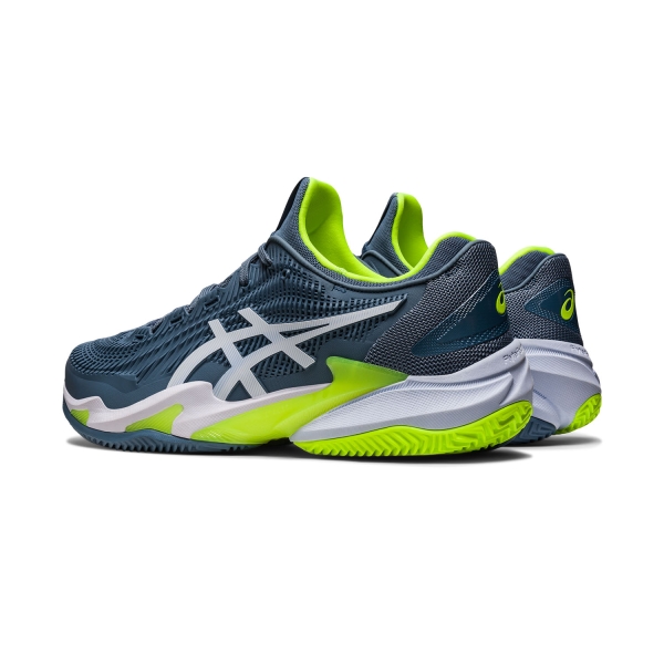 Asics Court FF 3 Clay - Steel Blue/White