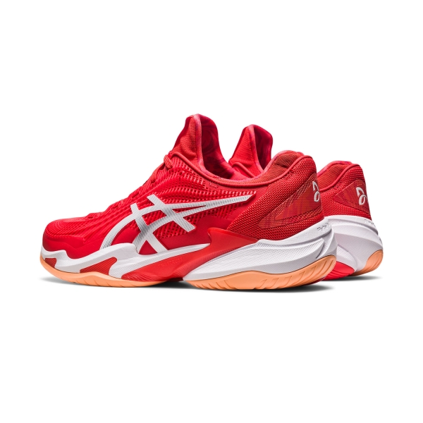 Asics Court FF 3 Novak - Fiery Red/White