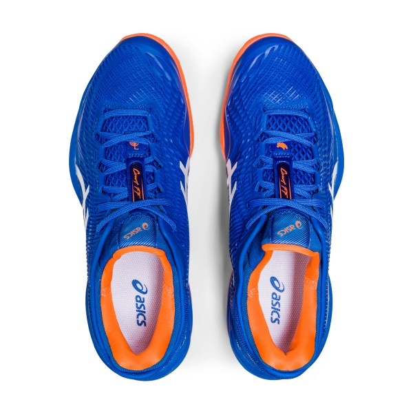 Asics Court FF 3 Novak Clay Scarpe da Tennis Uomo Tuna Blue