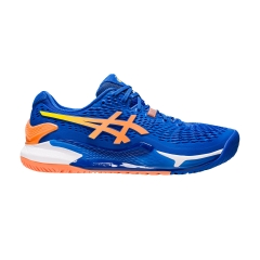 Asics Gel Resolution 9 - Tuna Blue/Sun Peach