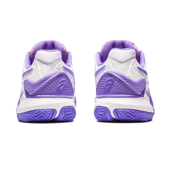 Asics Gel Resolution 9 Clay - White/Amethyst