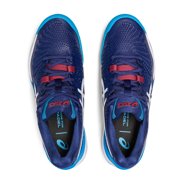 Asics Gel Resolution 9 Padel - Indigo Blue/White