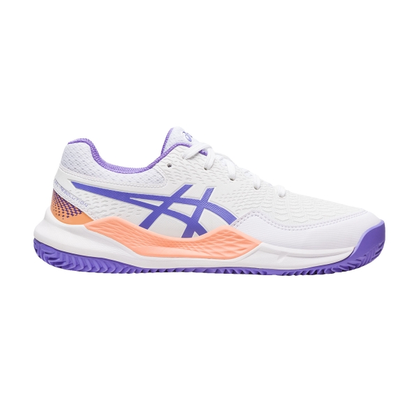 Asics Gel Resolution 9 GS Zapatillas Tenis Niños - White