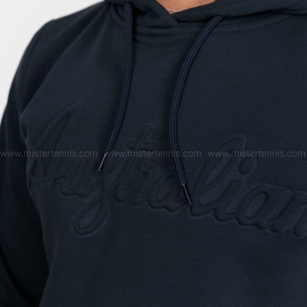 Australian 3D Logo Felpa - Blu Navy