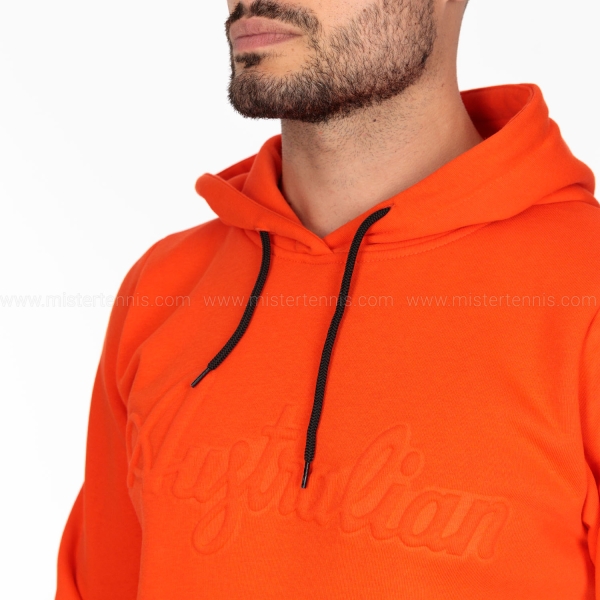 Australian 3D Logo Hoodie - Lava