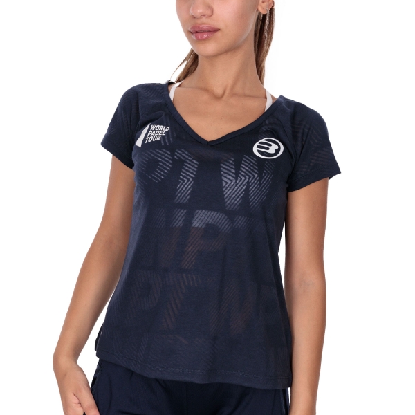 Women`s Tennis T-Shirts and Polos Bullpadel Rapolan WPT TShirt  Azul Marino 461901004