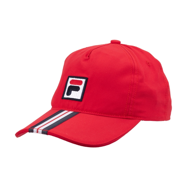 Tennis Hats and Visors Fila Bobby Cap  Red FA050S22500
