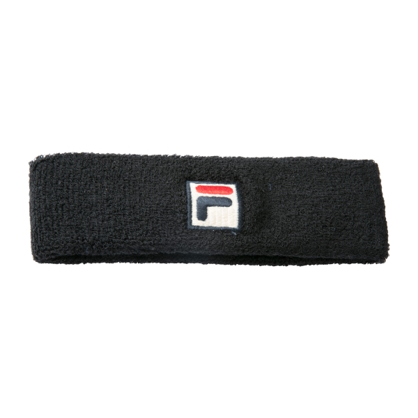 Tennis Headbands Fila Flexby Headband  Black XS11TEU054900