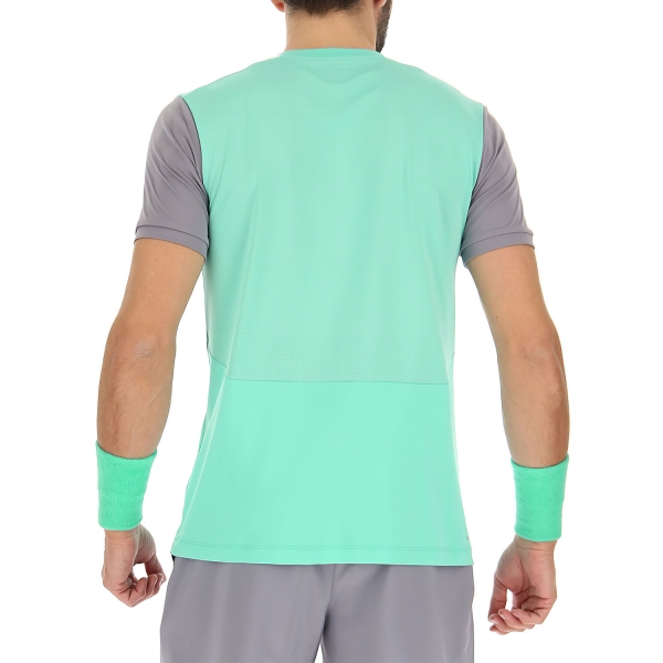 Lotto Top IV T-Shirt - Green 929c/Quicksilver