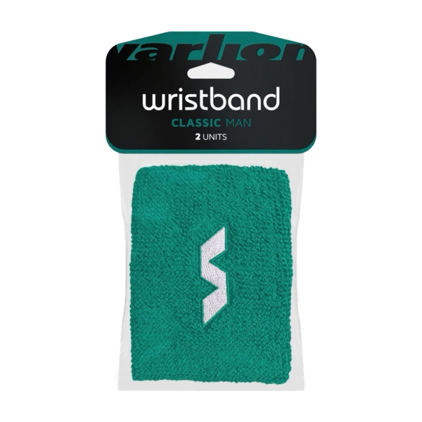 Tennis Wristbands Varlion Classic Small Wristbands  Green/White ACCTEA220202900